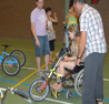 Imagen del desarrollo del taller de bicicletas adaptadas